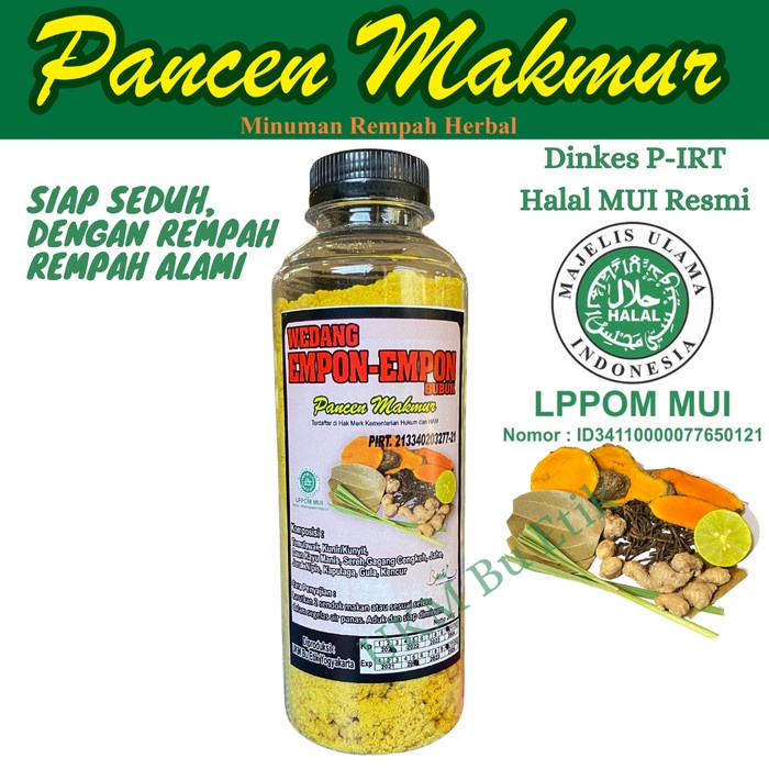 

TERBARU Minuman Tradisional Bubuk Sari Rempah Empon Empon