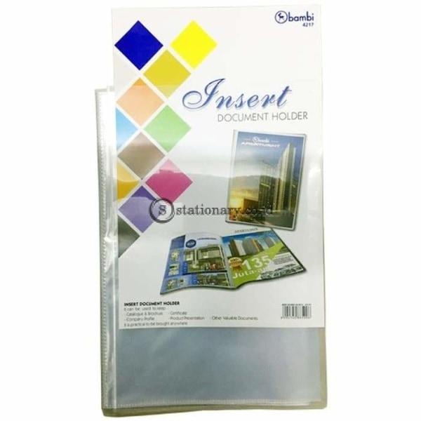 

PP Insert Document Holders - 20 Pockets 4216