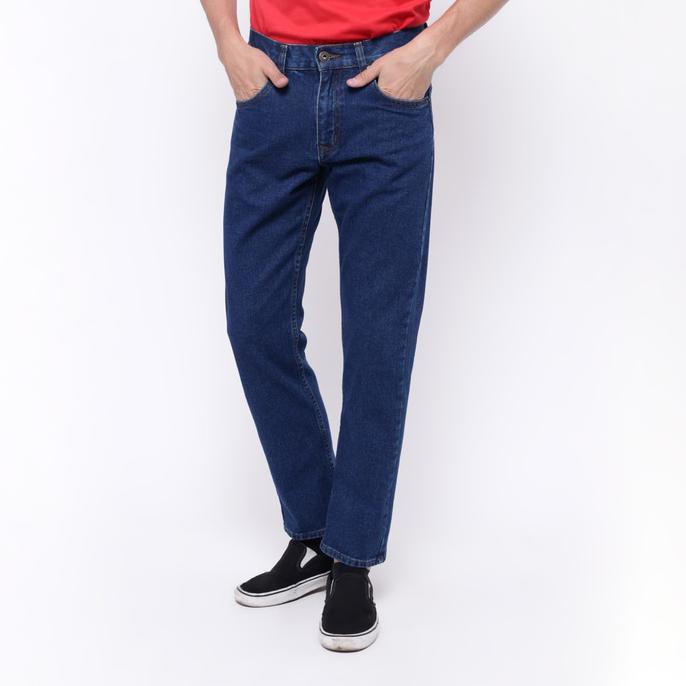 Edwin Celana Jeans Slim Fit Pria Panjang Biru Roma 03 - Biru, 27 Gratis Ongkir!!