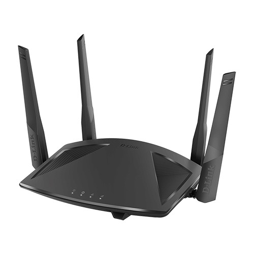 D-Link Router DIR-X1860 AX1800 EXO Wi-Fi-6 Voice Control Smart Router