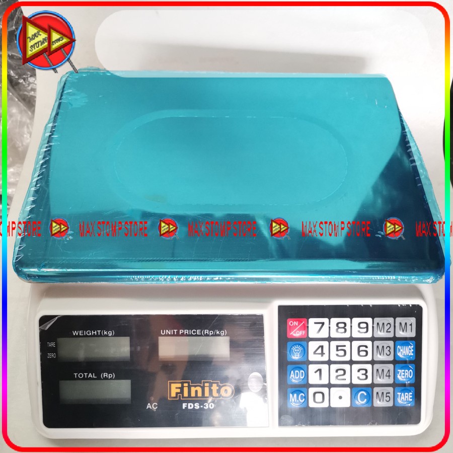 TIMBANGAN DIGITAL FINITO FDS-30 TIMBANGAN BUAH LAUNDRY MAXIMAL 40 KG
