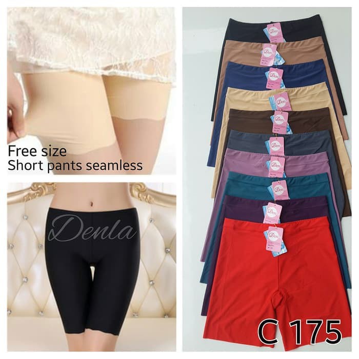 Short Pants Tally 175 Celana Pendek Untuk Daleman Wanita Seamless