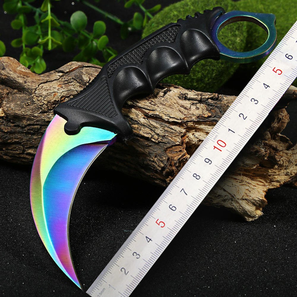 KNIFEZER Pisau Karambit CS GO Collector Knife