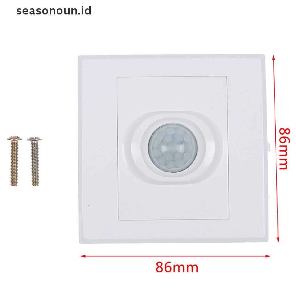 Modul Saklar Sensor Gerak Tubuh Inframerah PIR Auto On off Untuk Lampu