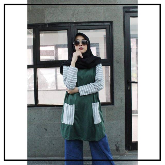 TUNIK SALUR KOMBINASI