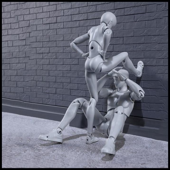 Shf Body Kun Body Chan Dx Set Gray Color Ver - Shfiguarts Mannequin
