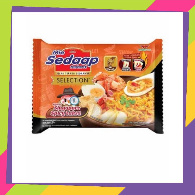 

Mie Sedap singapore spicy laksa paket 5pcs