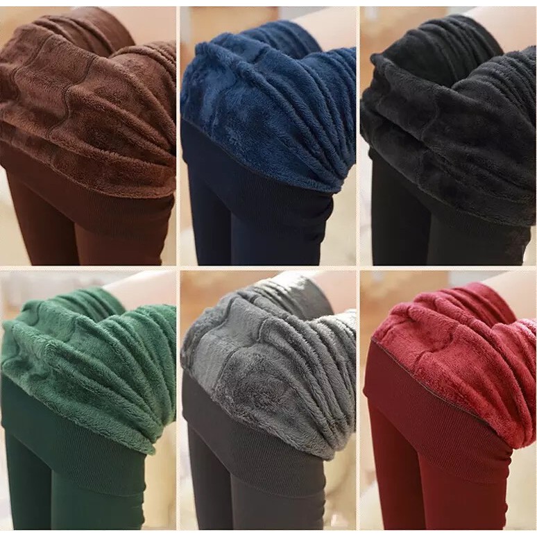 IMPORT MOLLAD Legging Thermal Premium Celana Lapis Bulu Winter Musim Dingin