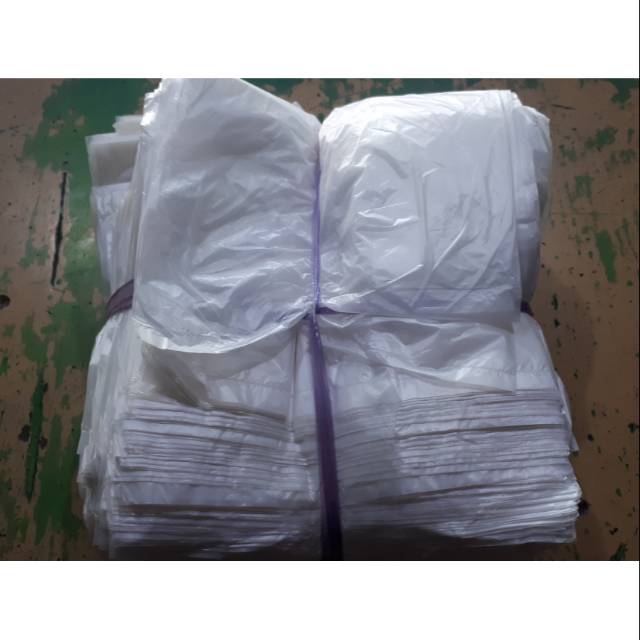 Kresek kiloan Putih / Kresek Loss Putih uk. 15