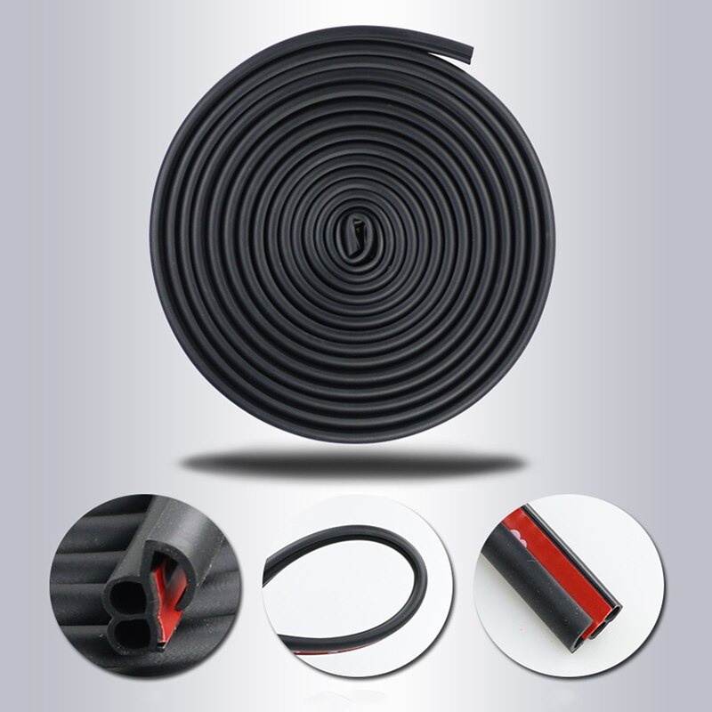 [BISA COD] Karet Peredam Pelindung Pintu Mobil Rubber Strip Soundproof Per 1 Meter Lis Pintu Mobil Universal Pengaman Pelindung Peredam Pintu