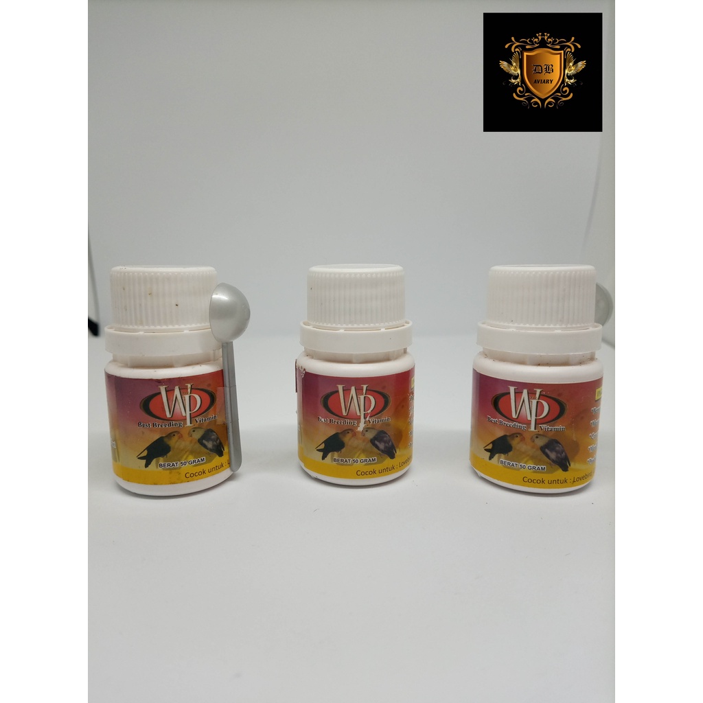 VITAMIN OBAT TERNAK BREEDING BURUNG LOVEBIRD KENARI MURAI KACER WP VIT