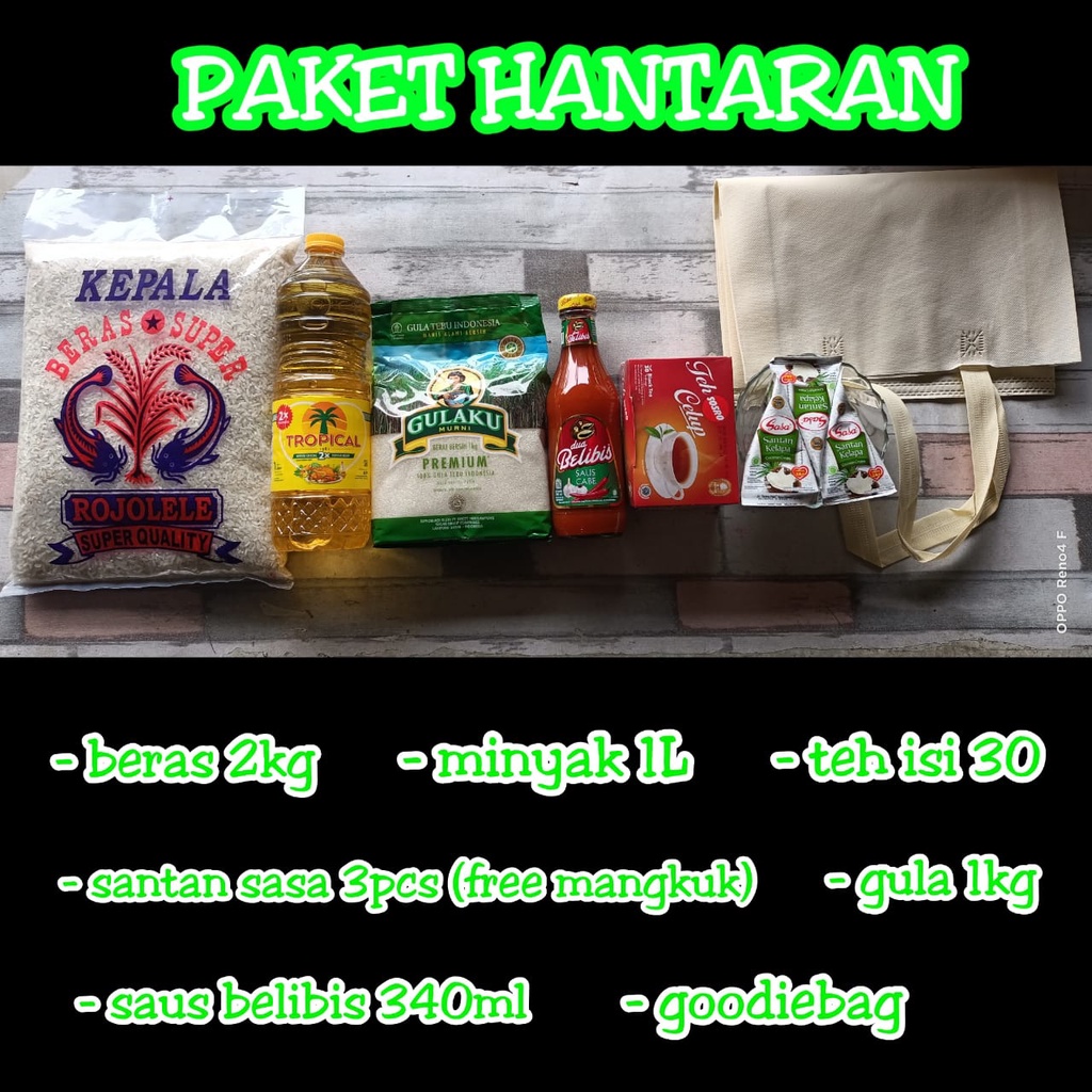 

paket hantaran A