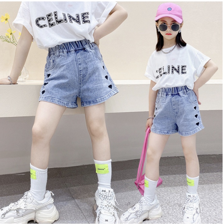 babyfit celana jeans pendek anak perempuan hotpants import wq-921r