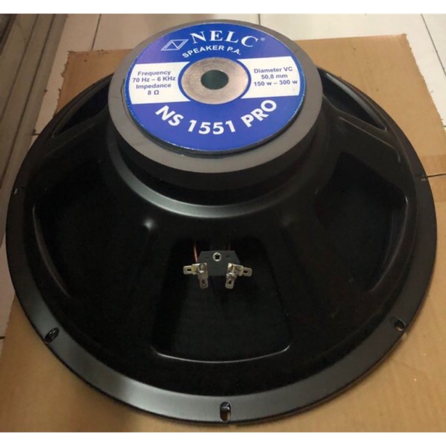 Speaker 15 inc Nelc 1551 pro