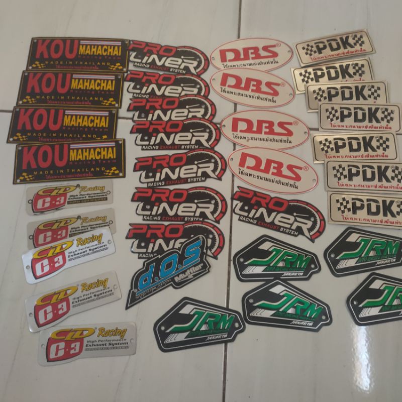 

Label Merk Knalpot + paku 2