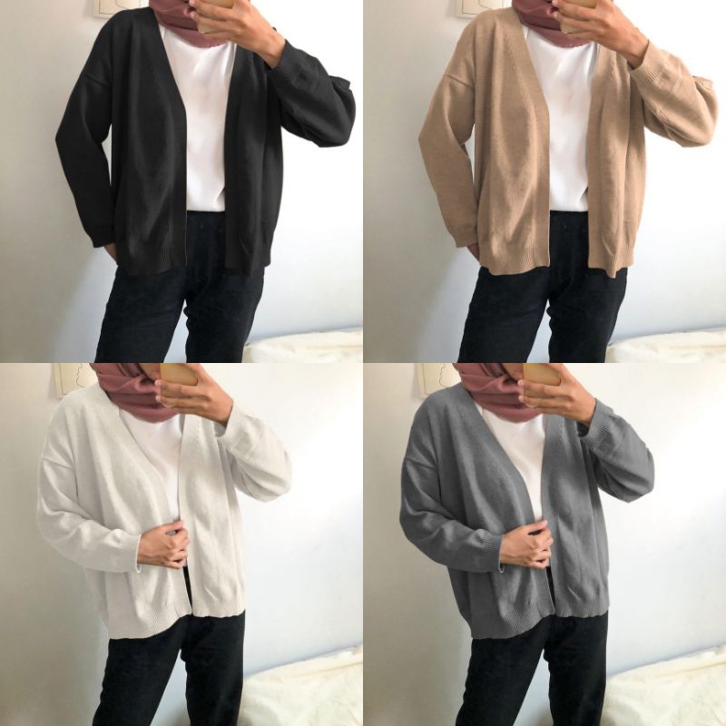 Bailey Outer Cardigan • Outer Cardigan Rajut wanita