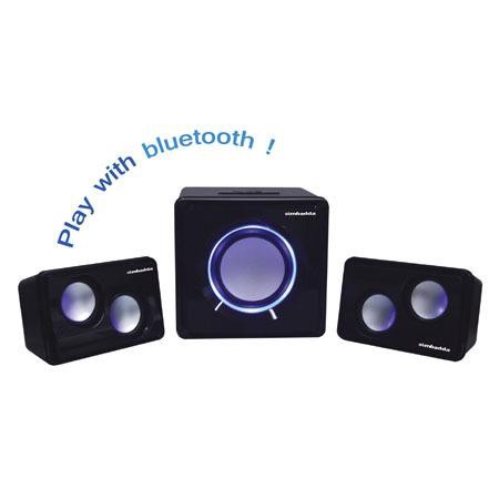 SPEAKER 2.1 MULTIMEDIA SIMBADDA CST 3500N+ PLUS MUSIC PLAYER SUBWOOFER