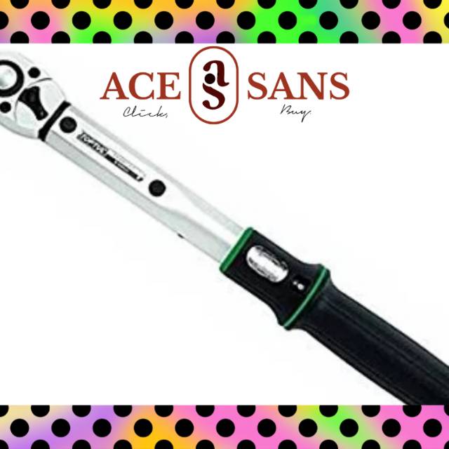 GRATIS ONGKIR | Kunci Pas Torque Wrench 3 Per 8 Inch 6-30Nm Toptul ANAF1203 | Wrench | Toptul | Ori