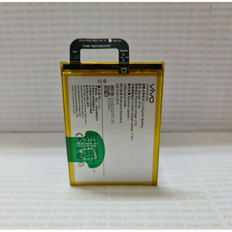 BATTERY BATERAI BATRAI BATRE HP VIVO Y51 Y51L B95 B-95 ORIGINAL