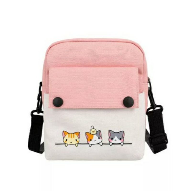 dem_sare / DS1096 - CATMON TAS SLEMPANG WANITA Tas Selempang sling bag Tas Selempang UNISEX MINI