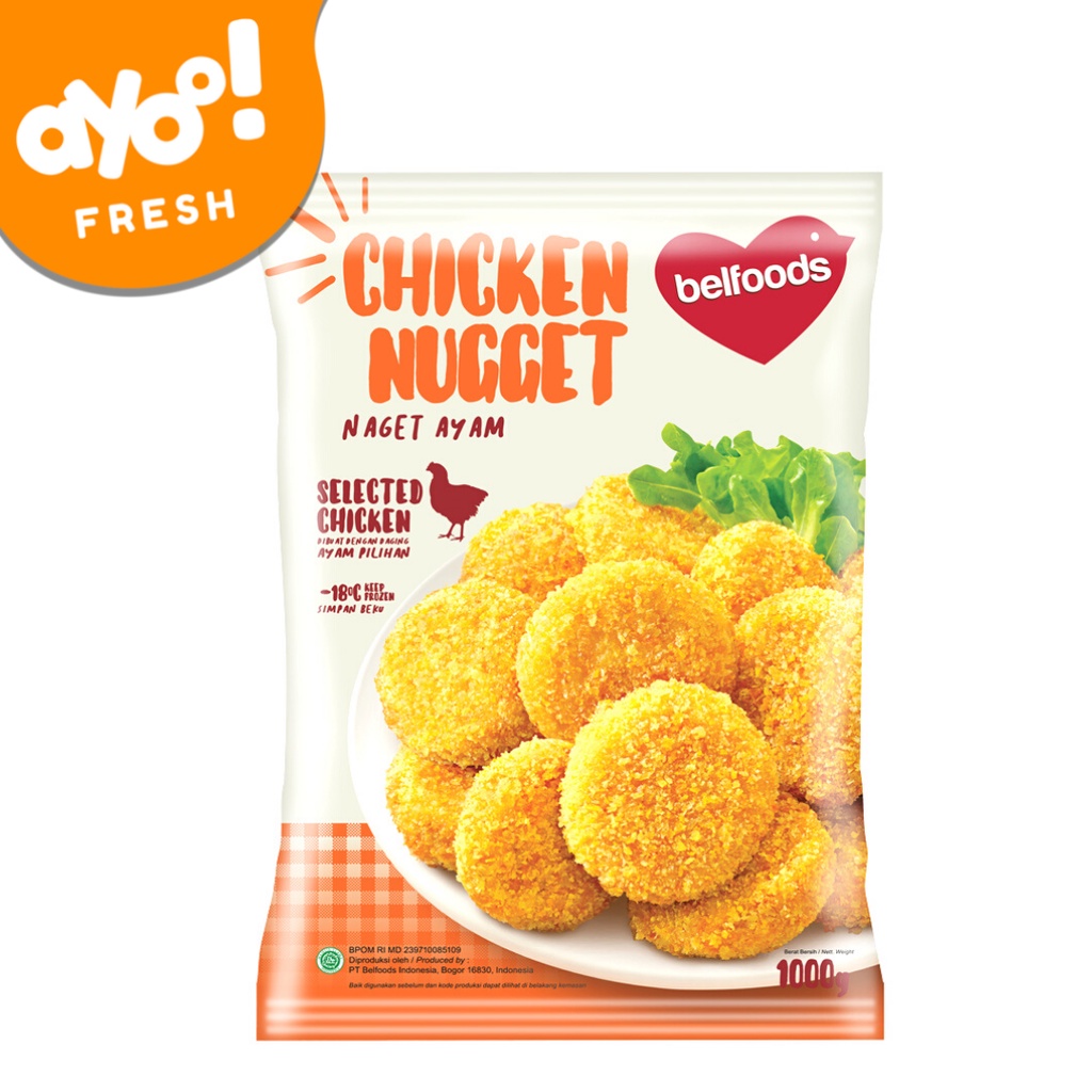 

Belfoods Favorite Chicken Nugget 1 Kg Pack