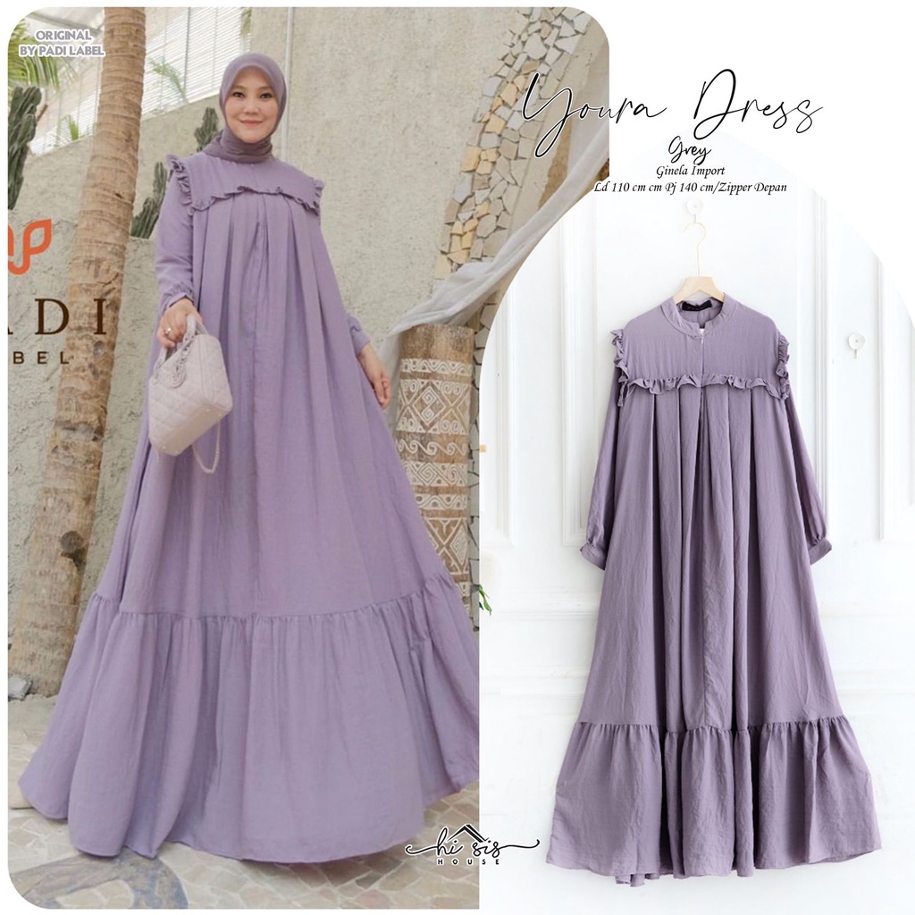YOURA DRESS GAMIS ORI BY D'LOVERA