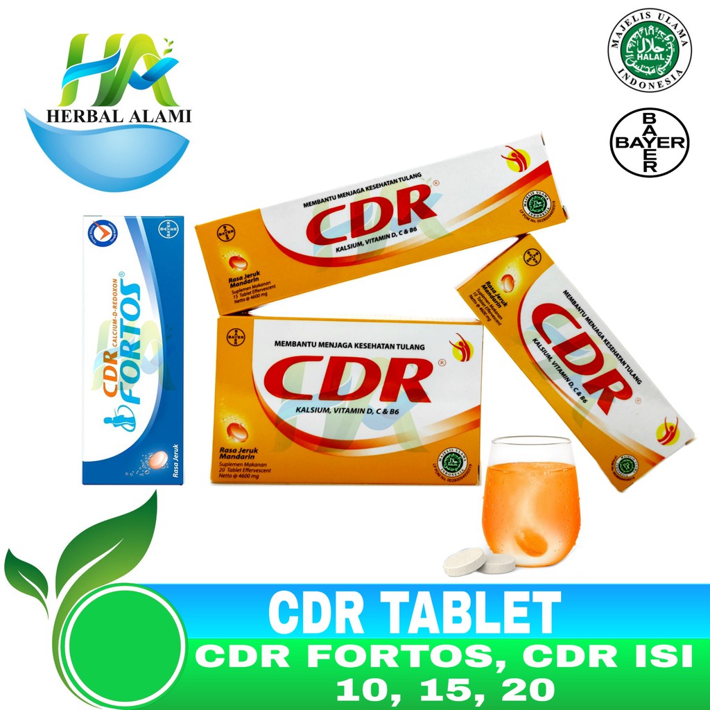 CDR Calcium D-Redoxon - Suplemen Tulang