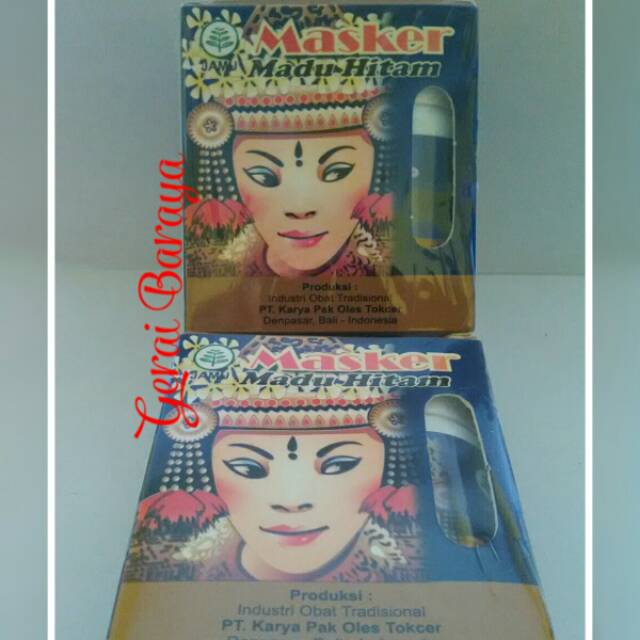 Masker Madu Hitam 45ml