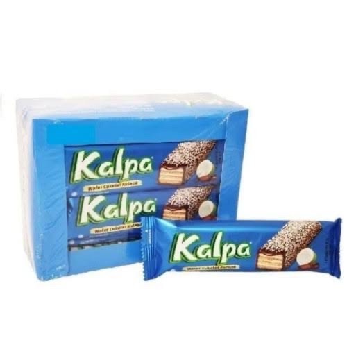 

KALPA WAFER COKELAT KELAPA 1 BOX ISI 12 PCS @24 GRAM