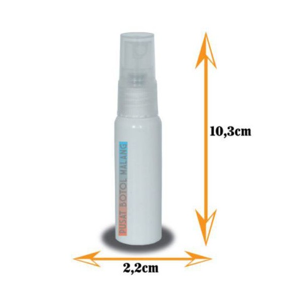 botol spray 30ml (natural putih)