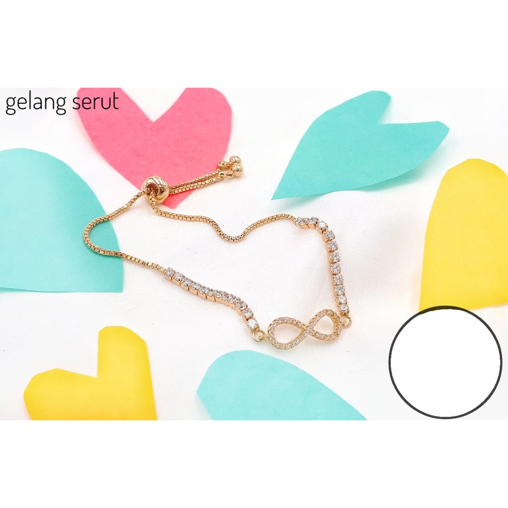Gelang Tangan Wanita Xuping Gold / Model Gelang Serut