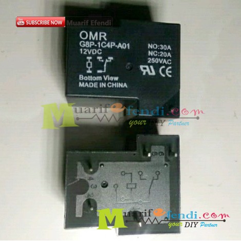 RELAY OMR kodok 12V 30A