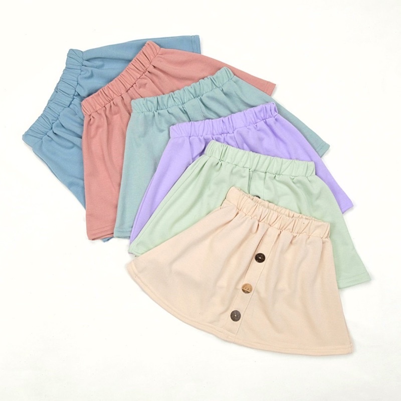 MIA Button Skirt 1-4thn / Rok Anak