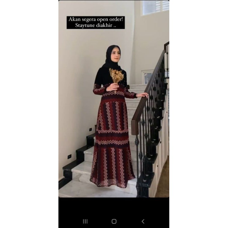 sania dress brocade by javina