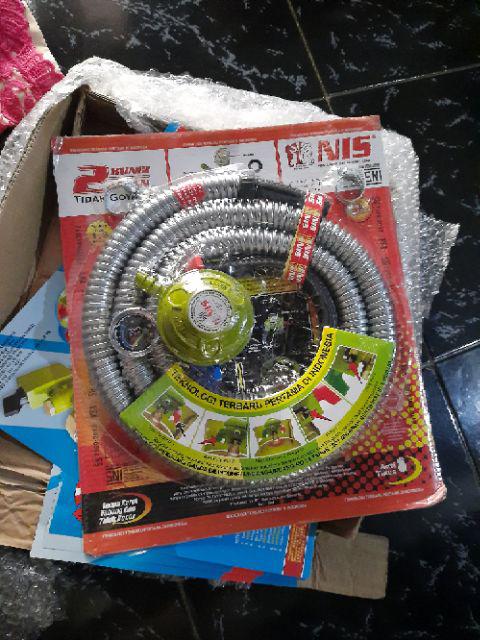 Selang Paket Regulator Anti Meledak 2pengunci