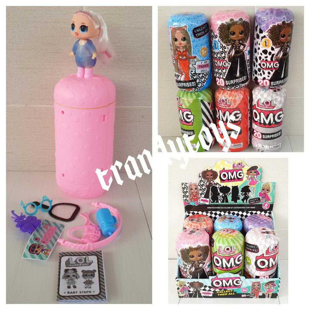 LOL OMG Series 1 [B] Fashion Doll Mainan LOL Surprise LOL Kapsul
