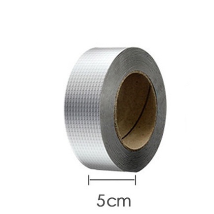 【GOGOMART】LEM Lakban Aluminum Foil Adhesive / Lem Super Duct Tape Waterproof 20cm x 5m