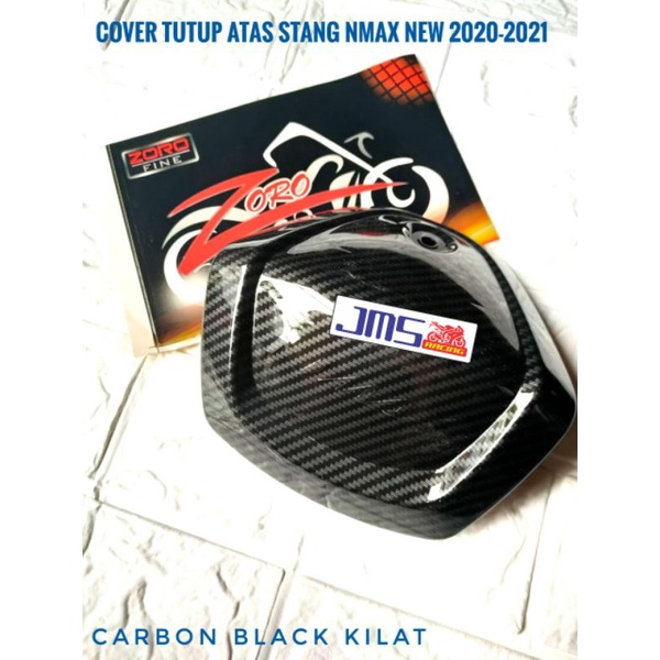 cover tutup carbon stang atas nmax new 2020 pnp