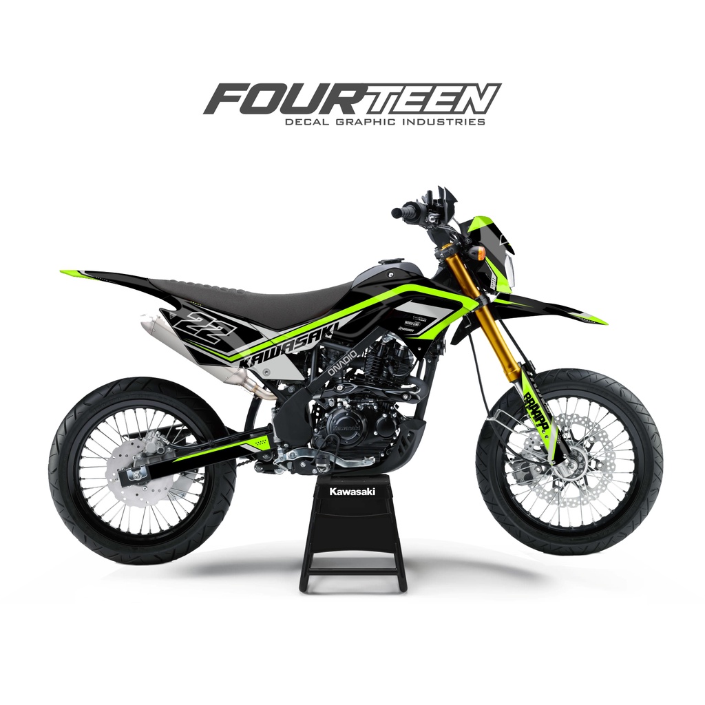 DECAL DTRACKER 150 - stiker dekal dtracker full body custom DTX-01