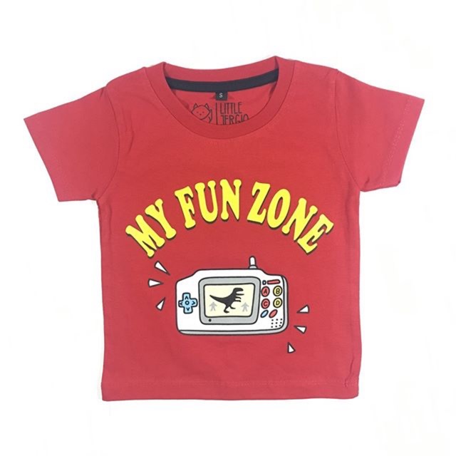 L043 kaos anak my fun zone