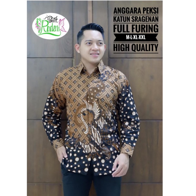 Batik ANGGARA PRKSI FULL FURING Katun Halus Ori Solo