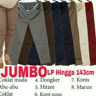 BUMIL PANTS SUPER JUMBO XXXL/4L Celana Hamil Katun Stretch Kantong Perut Istimewa Termurah