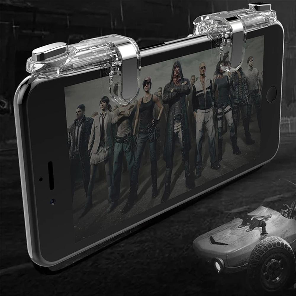 Agustinina Gaming Gamepads PUBG Mobile Portable phone Joystick Handle Joystick Untuk Ponsel Android Joystick Controller L1R1 Trigger
