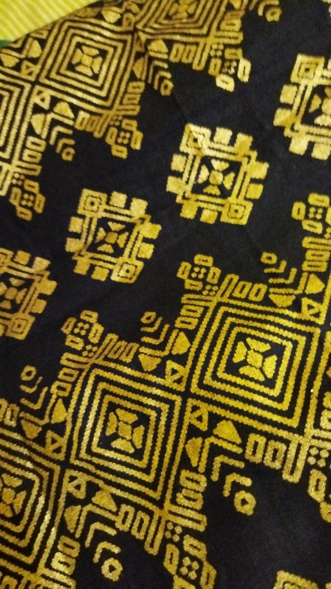 Couple Kebaya Rok Kemeja Motif Pradaa Gold