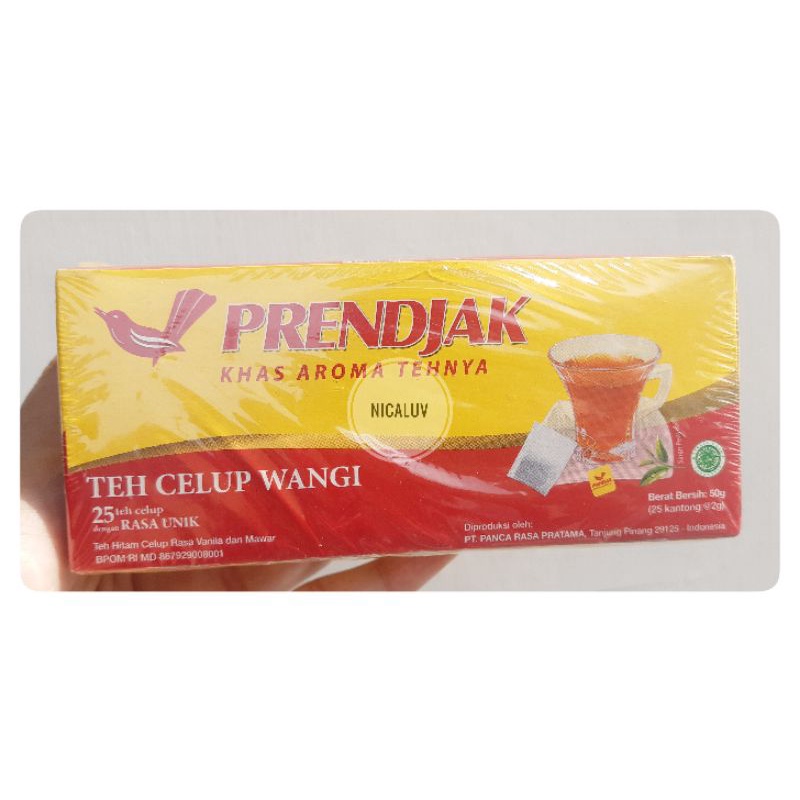 

Teh Prendjak Teh Celup Wangi 25 Kantong Rasa Unik