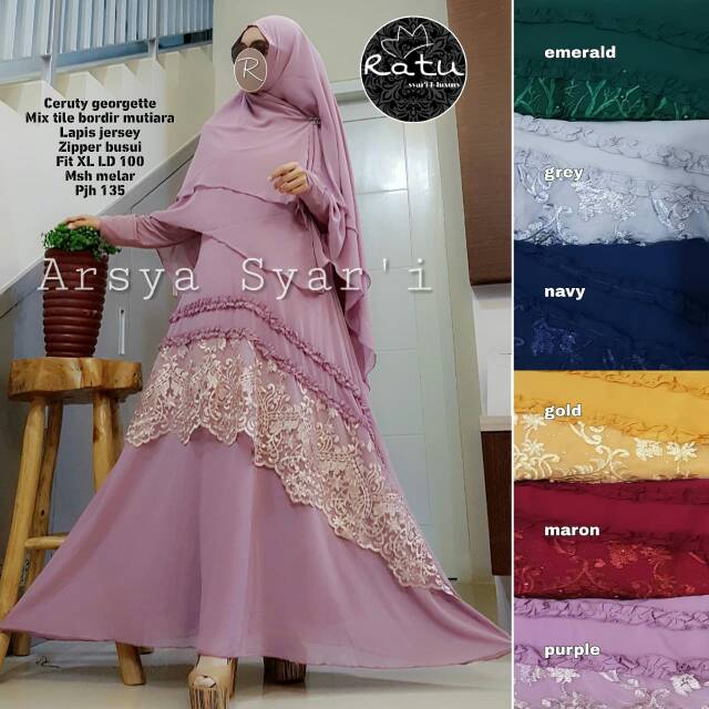 ARSYA GAMIS SYARI MURAH SOLO