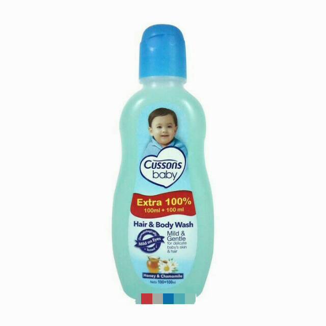 Cussons Baby Hair &amp; Body Wash 100ml + 100ml / Cussons Body Wash