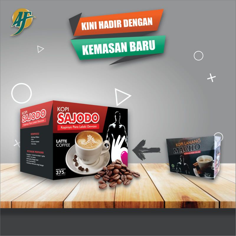 

Kopi Macho Lanang Lelaki Latte Herbal Energi