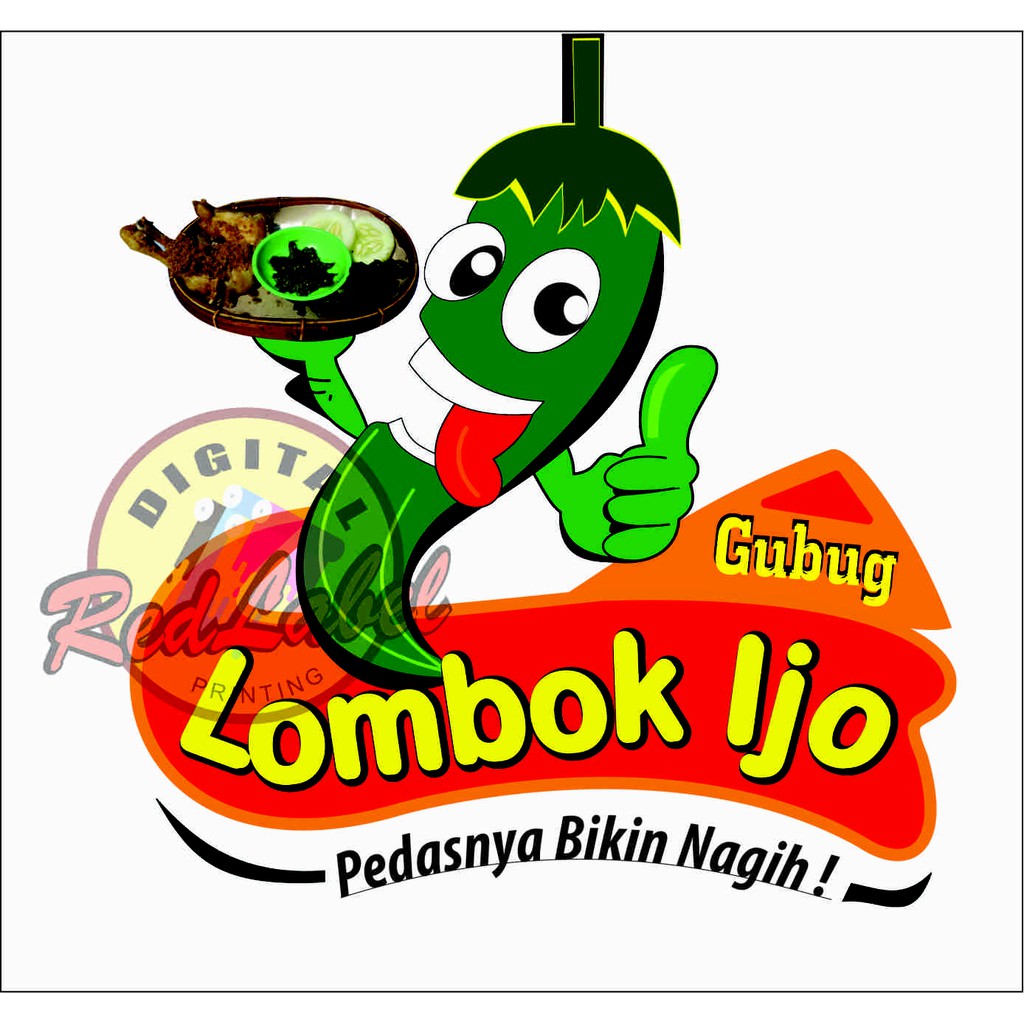 STIKER PRODUK Makanan