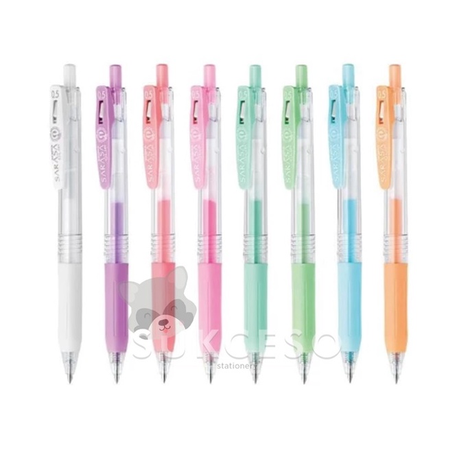 

Zebra Pulpen Gel Sarasa Clip Milky Series 0,5 mm